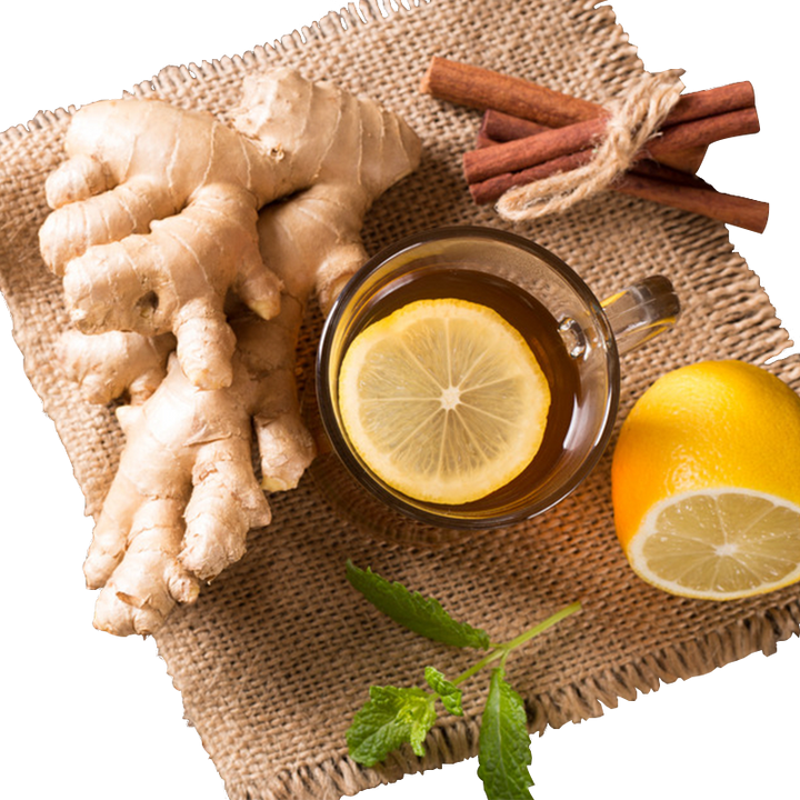 TAL'S GINGER BLAST EXCLUSIVE GOURMET 100% ORGANIC CUSTOM LOOSE HERBAL TEA BLEND.