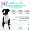 TAL'S CBDinky THC Free Pet CBD Oil